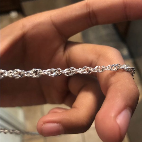 Silver chain - Picture 2 of 4